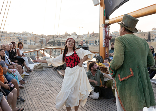 Valletta Cruise Port supports Festival Malta’s Harbour Odyssey